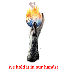 in our hands